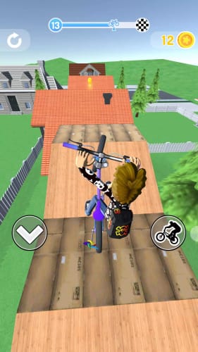 骑自行车的挑战3d