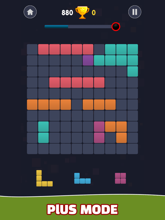block puzzle: plus