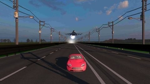 汽车与喷气飞机(car vs jet)