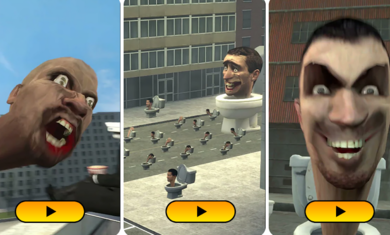 马桶人vs监控人