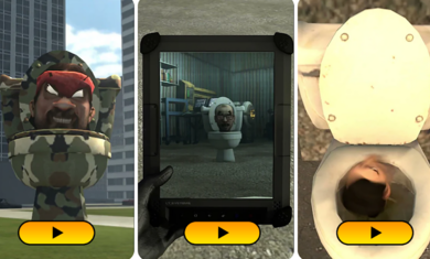 马桶人vs监控人