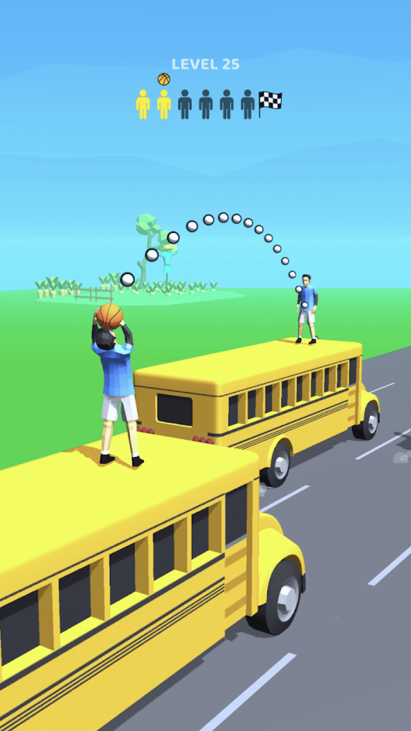 道路扣篮3d