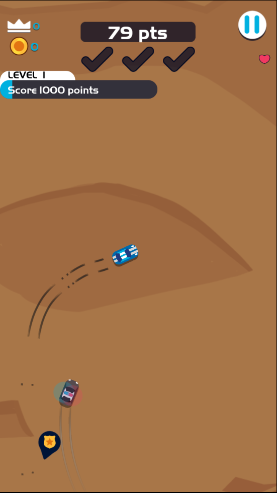 漂移警车police runner